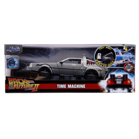 Image of Back to the Future Part II - Delorean 1:24 Scale Hollywood Ride