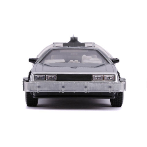 Image of Back to the Future Part II - Delorean 1:24 Scale Hollywood Ride