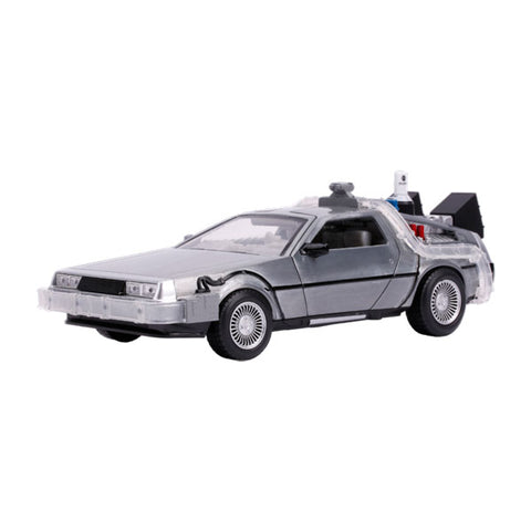 Image of Back to the Future Part II - Delorean 1:24 Scale Hollywood Ride