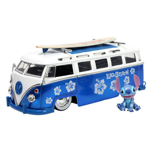 Lilo & Stitch - 1962 VW Bus 1:24 Scale Vehicle with Stitch Figure