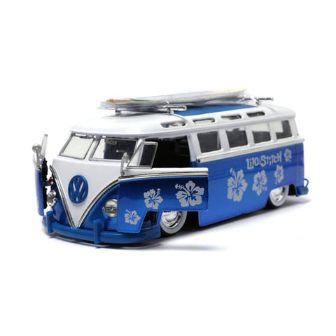 Image of Lilo & Stitch - 1962 VW Bus 1:24 Scale Vehicle with Stitch Figure