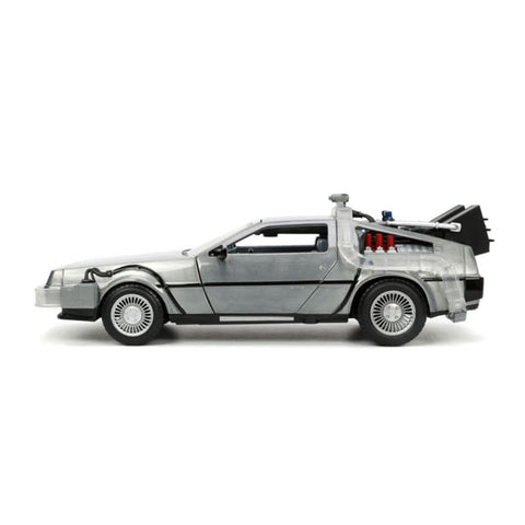 Image of Back to the Future - Time Machine 1:24 Scale Hollywood Ride