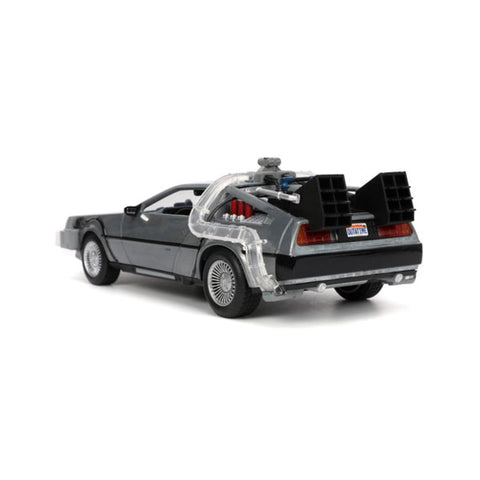 Image of Back to the Future - Time Machine 1:24 Scale Hollywood Ride