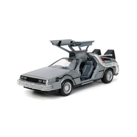 Image of Back to the Future - Time Machine 1:24 Scale Hollywood Ride