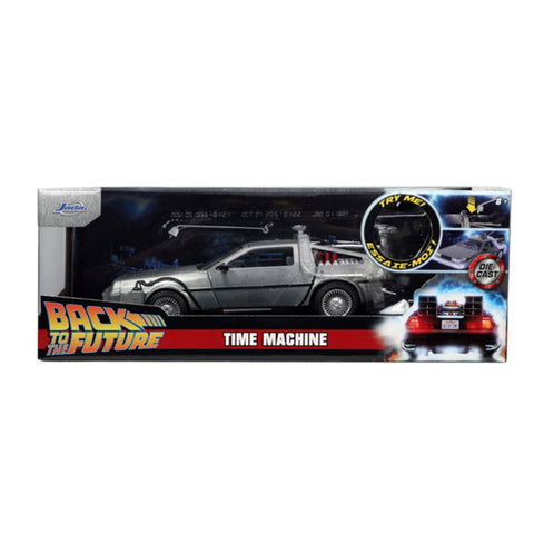Image of Back to the Future - Time Machine 1:24 Scale Hollywood Ride