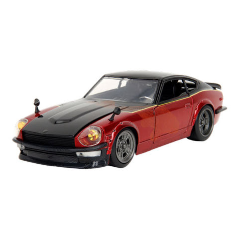 Image of Fast & Furious X - 1972 Datsun 240Z Gloss Red/Black 1:24 Scale Diecast Vehicle
