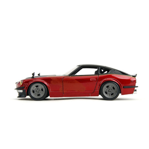 Image of Fast & Furious X - 1972 Datsun 240Z Gloss Red/Black 1:24 Scale Diecast Vehicle
