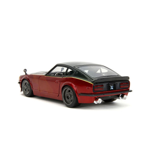 Image of Fast & Furious X - 1972 Datsun 240Z Gloss Red/Black 1:24 Scale Diecast Vehicle