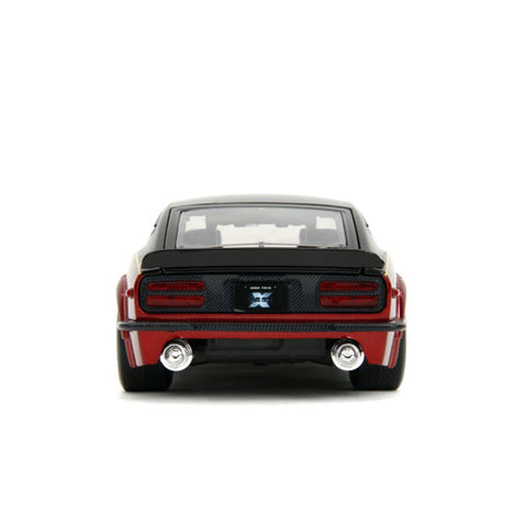 Image of Fast & Furious X - 1972 Datsun 240Z Gloss Red/Black 1:24 Scale Diecast Vehicle