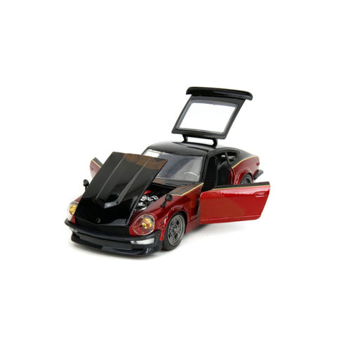 Image of Fast & Furious X - 1972 Datsun 240Z Gloss Red/Black 1:24 Scale Diecast Vehicle