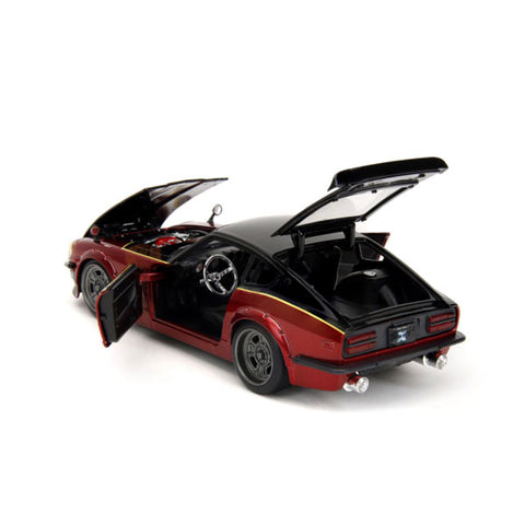 Image of Fast & Furious X - 1972 Datsun 240Z Gloss Red/Black 1:24 Scale Diecast Vehicle