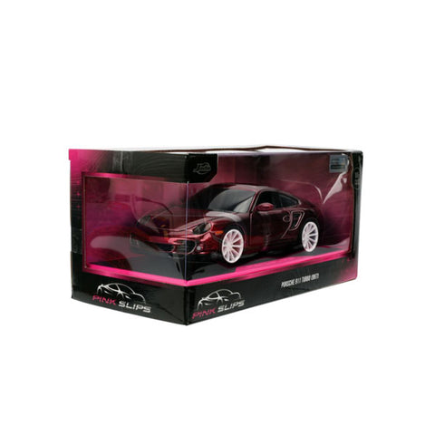 Image of Pink Slips - Porsche 911 Turbo (997) 1:24 Scale Diecast Vehicle