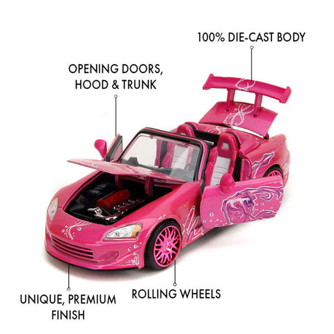 Image of Pink Slips - Suki's Honda S2000 1:24 Scale Diecast Vehicle