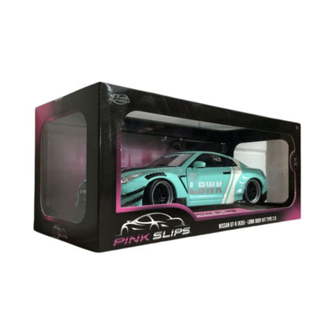 Image of Pink Slips - Nissan GT-R R35 LBWK Body Kit Type 2.0 1:18 Scale Diecast Vehicle
