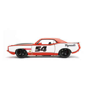 Big Time Muscle - 1973 Plymouth Barracuda 1:24 Scale Diecast Vehicle
