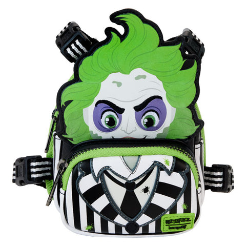 Image of Bettlejuice - Cosplay Mini Backpack Dog Harness (Large)