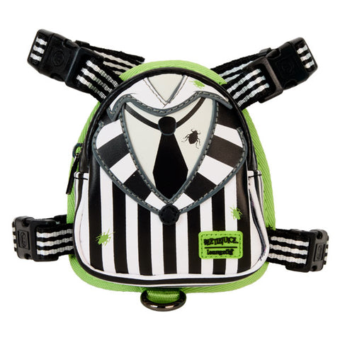 Image of Bettlejuice - Cosplay Mini Backpack Dog Harness (Small)