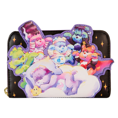 Image of Carebears & Universal Monsters - Monsters Scary Dreams Zip Around Wallet