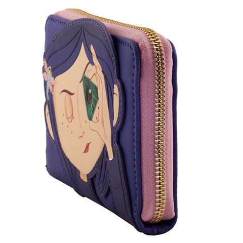 Image of Coraline - Stars Cosplay Zip Around Wallet