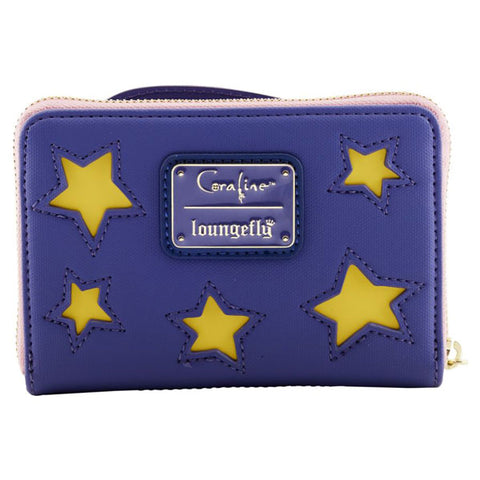 Image of Coraline - Stars Cosplay Zip Around Wallet