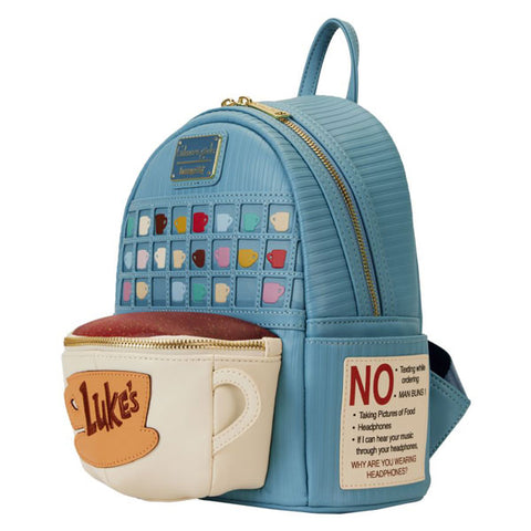 Image of Gilmore Girls - Luke's Diner Domed Cup Mini Backpack