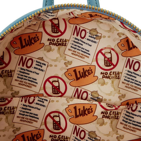 Image of Gilmore Girls - Luke's Diner Domed Cup Mini Backpack