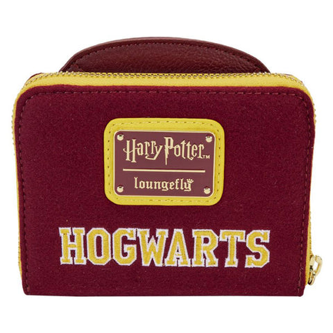 Image of Harry Potter - Gryffindor Hogwarts Crest Varsity Jacket Zip Around Wallet