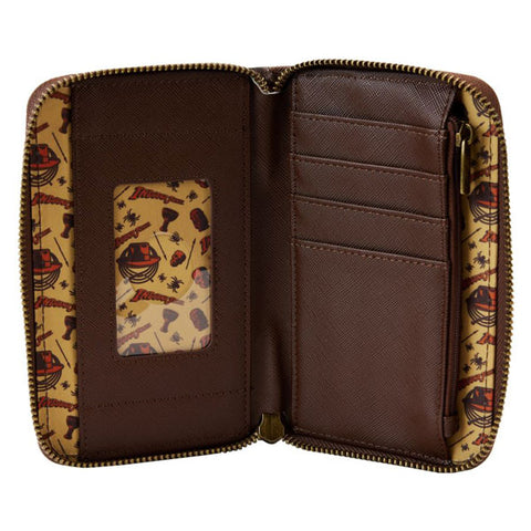 Image of Indiana Jones: Raiders of the Lost Ark - Boulder Scene Zip Around Wallet