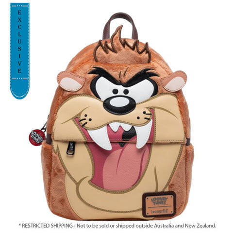 Image of Looney Tunes - Tasmanian Devil US Exclusive Plush Cosplay Mini Backpack