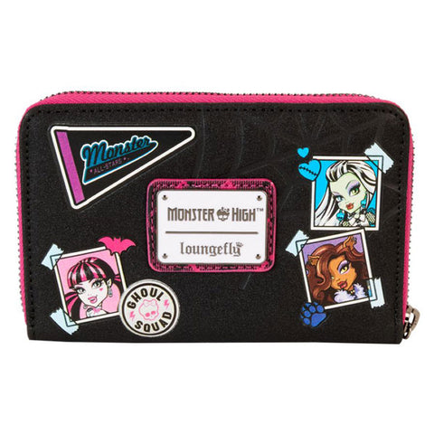 Image of Monster High - Crest Zip Wallet