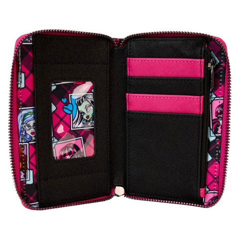 Image of Monster High - Crest Zip Wallet