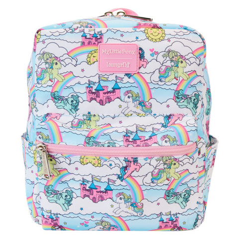 Image of My Little Pony - Sky Scene All-over-print Small Nylon Mini Backpack