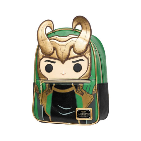 Image of Marvel Comics - Loki Pop! by Loungefly US Exclusive Mini Backpack