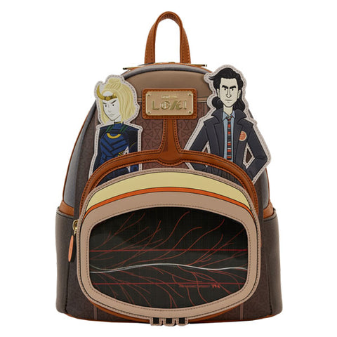 Image of Loki (TV) - TVA Lenticular Multiverse Mini Backpack