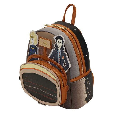 Image of Loki (TV) - TVA Lenticular Multiverse Mini Backpack