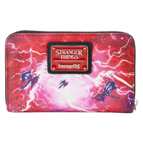 Image of Stranger Things - Eddie Munson Tribute Glow Zip Around Wallet