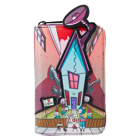 Image of Invader Zim - Secret Lair Zip Around Wallet