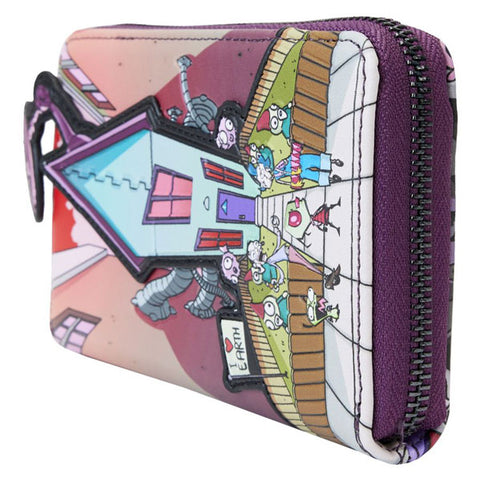 Image of Invader Zim - Secret Lair Zip Around Wallet