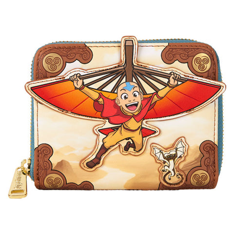 Image of Avatar: The Last Airbender - Aang Gliding Zip Around Wallet