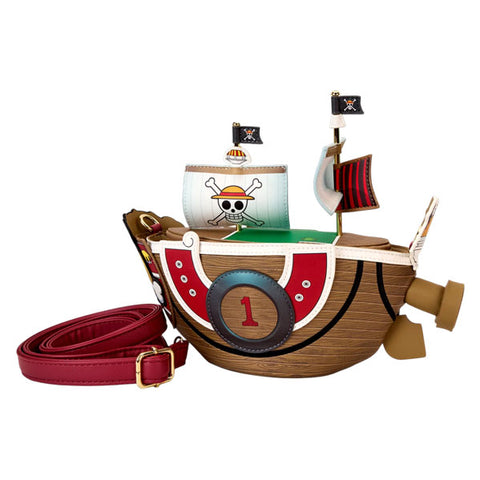 Image of One Piece - Thousand Sunny Figural Crossbody Bag