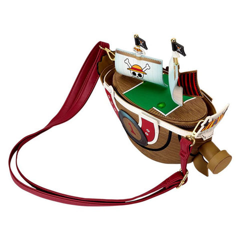 Image of One Piece - Thousand Sunny Figural Crossbody Bag