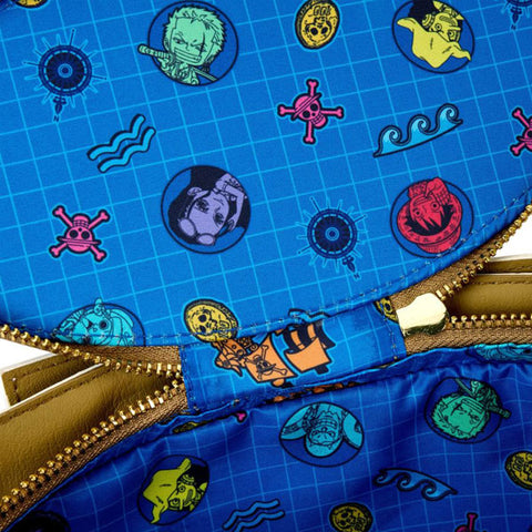 Image of One Piece - Thousand Sunny Figural Crossbody Bag