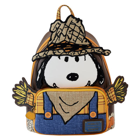 Image of Peanuts - Snoopy Scarecrow Cosplay Mini Backpack