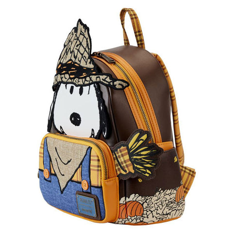 Image of Peanuts - Snoopy Scarecrow Cosplay Mini Backpack