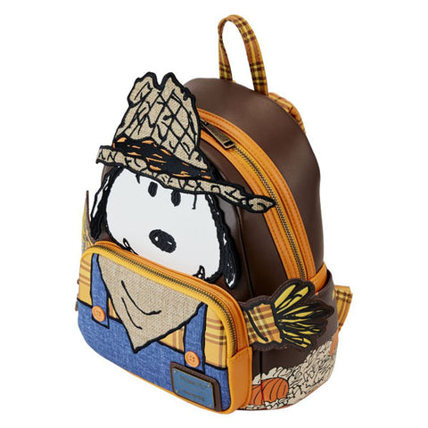 Image of Peanuts - Snoopy Scarecrow Cosplay Mini Backpack