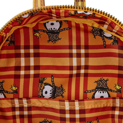 Image of Peanuts - Snoopy Scarecrow Cosplay Mini Backpack