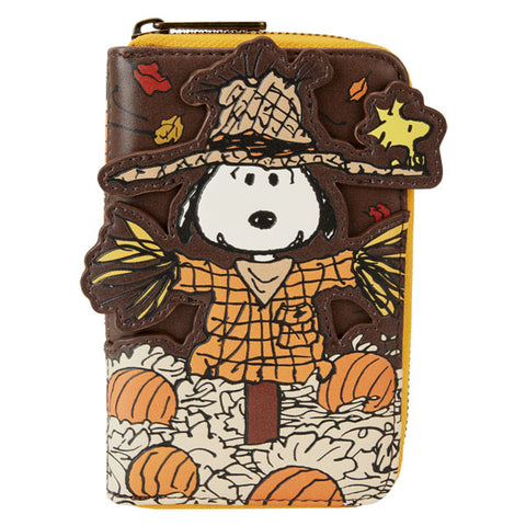Image of Peanuts - Snoopy Scarecrow Zip Around Wallet