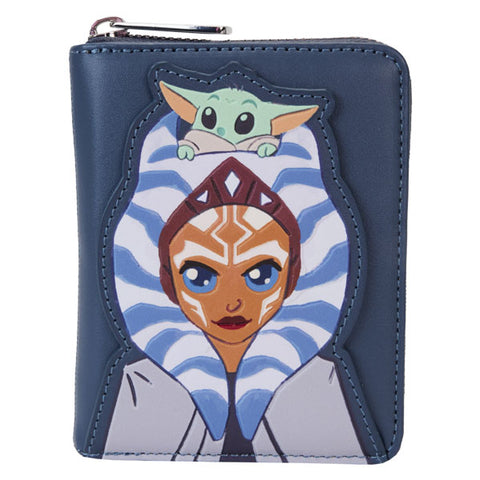 Image of Star Wars: The Mandalorian - Ahsoka & Grogu Zip Wallet