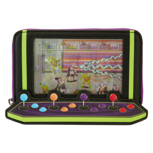 TMNT: 40th Anniversary - Vintage Arcade Zip Around Wallet