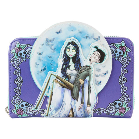 Image of Corpse Bride - Moon Zip Around Wallet